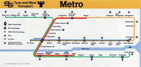 Tube Map Newcastle
