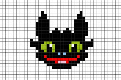 How To Train Your Dragon Pixel Art Brik