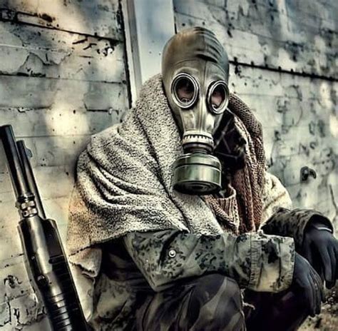 Mayhem Gas Mask Art Gas Mask Post Apocalypse