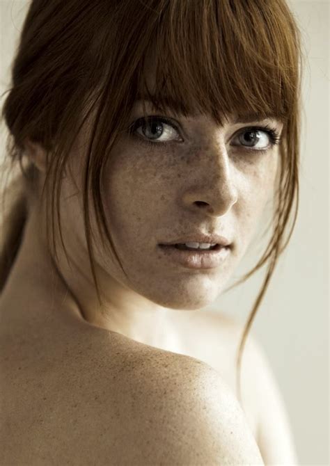 Sarah Mccreanor Red Hair Woman Freckles Girl