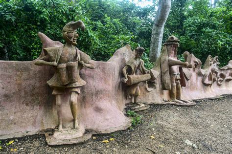 Voodoo Sculptures In The Osun Osogbo Sacred Grove Unesco World Heritage Site Osun State