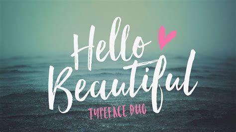 Font Of The Day Hello Beautiful Creative Bloq