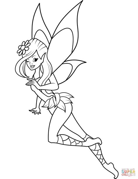 50 Fairy Colouring In Printable Kamalche