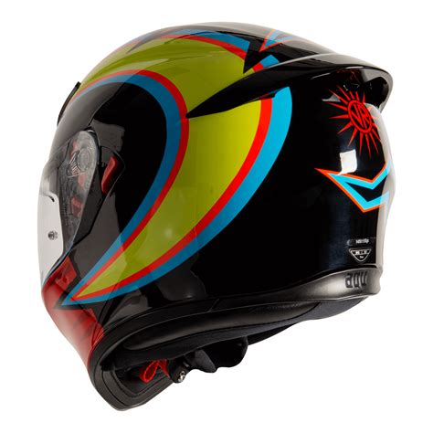 The agv k3 sv helmet builds on agv's extensive experience in designing the pista gp and corsa helmets as well as the legacy of the original k3 helmet. AGV K3 SV-S VR46