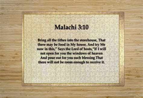Malachi 3 10 Scripture On The Walls