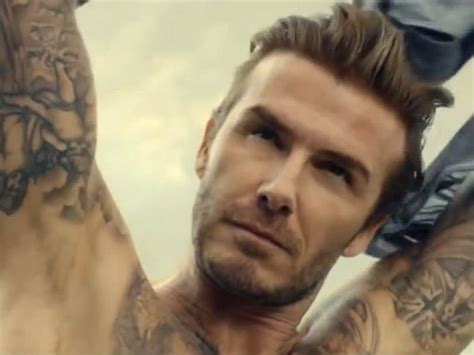 David Beckham Pour Handm 2014 Super Bowl Les 15 Meilleures Publicités De Stars Elle