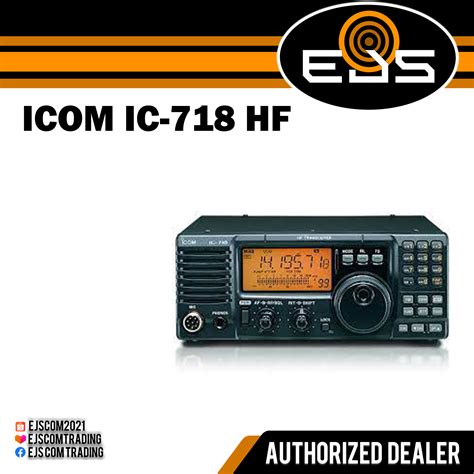 Icom Ic 718 Hf All Band Transceivers Ic 718 Lazada Ph