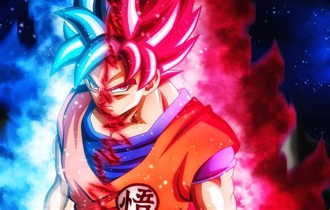 Goku Super Saiyan God Red Wallpapers Wallpaper Cave