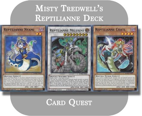 Yu Gi Oh 5ds Misty Tredwells Complete Reptilianne Synchro Deck Toys And Games