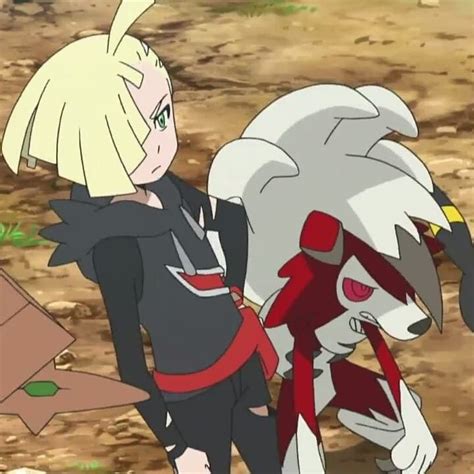 Gladion And Lycanroc Gladion Pokemon Pokemon Art Pokemon Sun