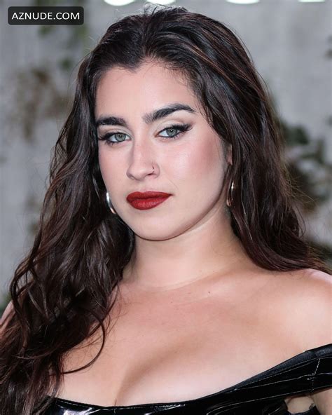 Lauren Jauregui Sexy Seen In A Black Latex Outfit At The World Premiere