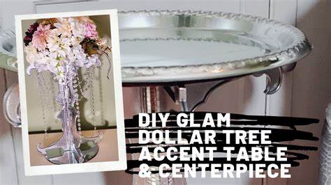 Diy Dollar Tree Glam Table Centerpiece Youtube
