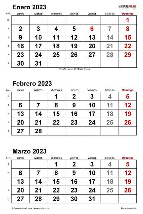 Calendario Trimestral 2023 En Word Excel Y Pdf Calendarpedia Hot Sexy