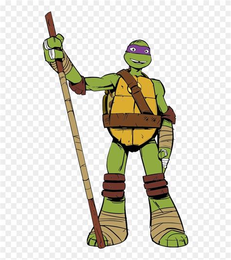 Ninja Turtles Clipart Cartoon Donatello 2012 Teenage Mutant Ninja