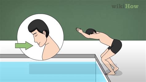 How To Dive Into A Pool Youtube