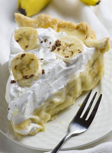 Old Fashioned Banana Cream Pie Homemade Banana Cream Pie Recipe