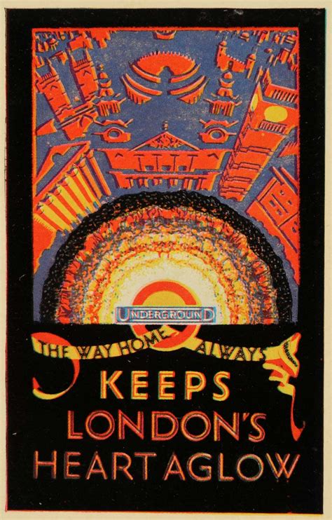 London Underground Poster Vintage Looks Good On This City London Poster Retro Travel