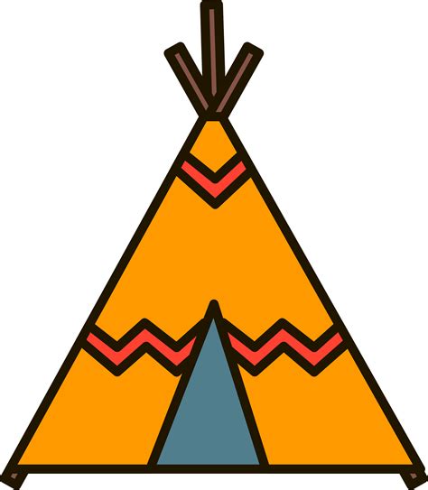 Native American Teepee Clipart Tipi Native Americans Native American