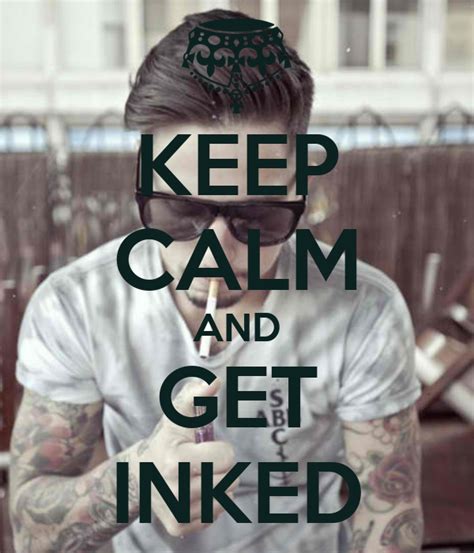Keep Calm And Get Inked Poster Ink Keep Calm O Matic