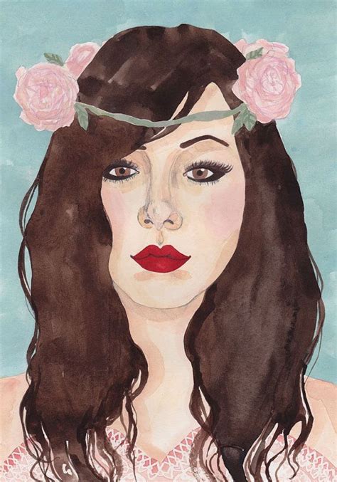 Custom A4 Sized Watercolour Portrait By Caitlinshearer On Etsy