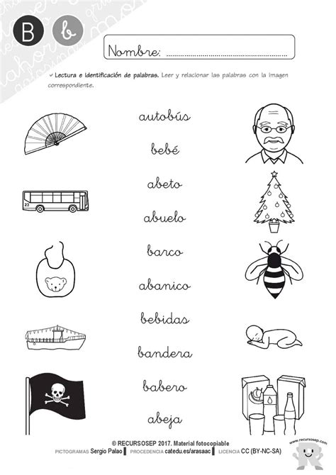 Taller De Lectoescritura Cuadernillo Letra B