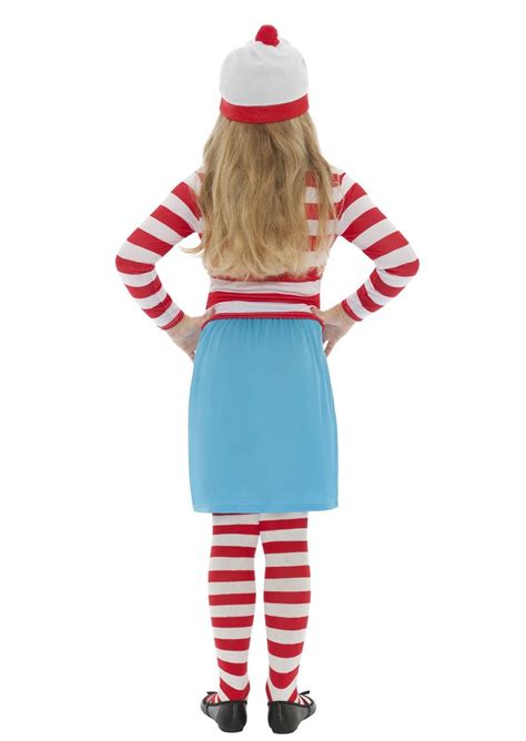 Wenda Waldo Wheres Costume Girls Kids Wheres Wally Fancy Dress Book