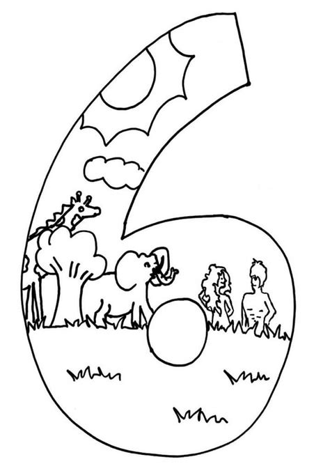 7th Day Of Creation Coloring Page Free Printable Coloring Pages For Kids