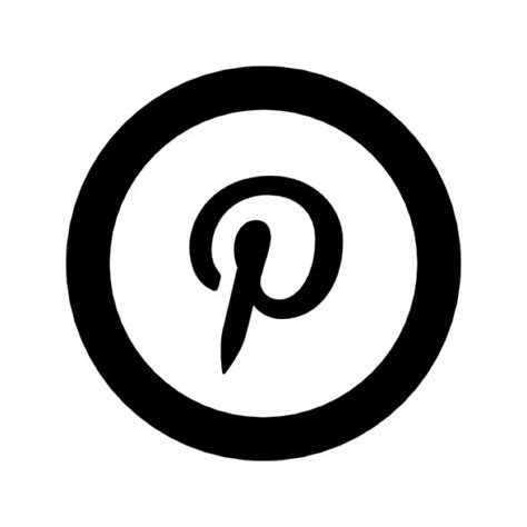 Free Icon Pinterest Circular