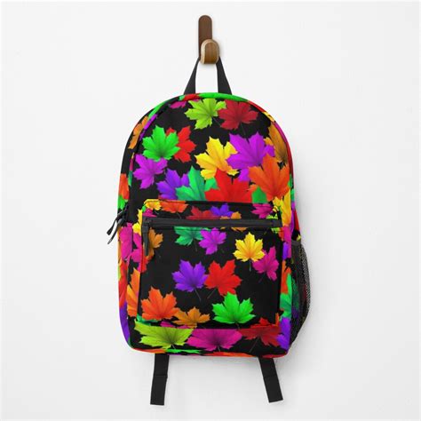 Colorful Autumn Leaves Colorful Fall Foliage Backpack By