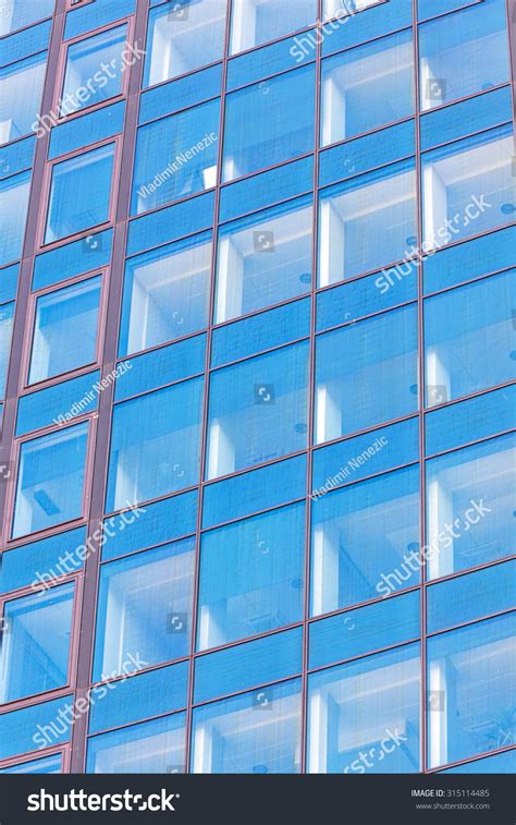 Modern Building Exterior Glass Metallic Facade Stock Photo 315114485