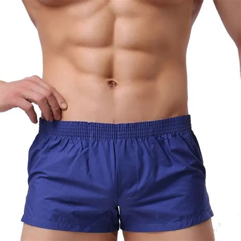 100 Cotton Mens Shorts Gym Sport Running Home Leisure Wear Boxers