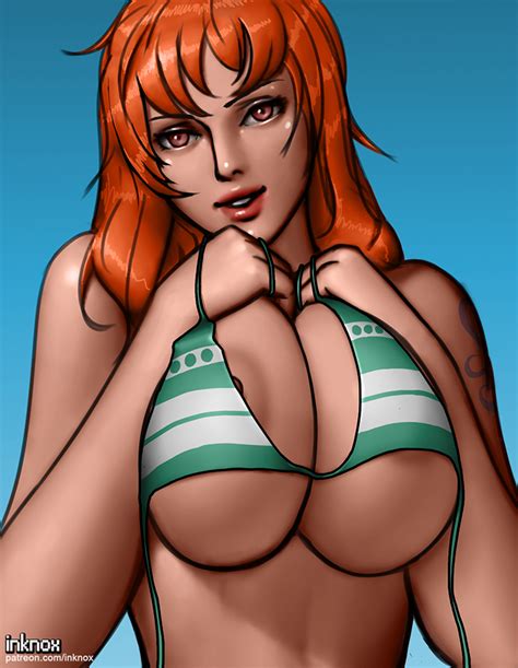Rule 34 1girls Areola Slip Bikini Top Breast Squeeze Female Inknox