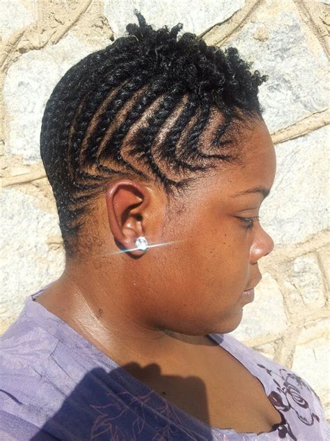 Her hair has been styled with silky twists. flat twisted twa | Flat twisted up-do's by Loc Mama ...