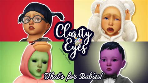 21 Sims 4 Infant Eyes Unlock The Cutest Gaze Ever We Want Mods 2023