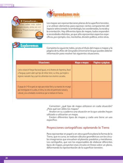 Las respuestas de las preguntas y ejercicios propuestos en . Geografía 5to. Grado by Rarámuri - Issuu