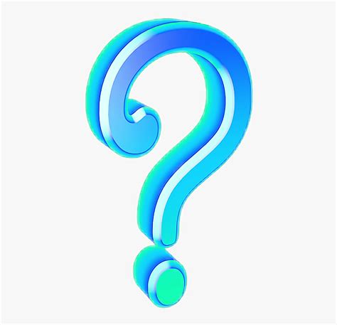 The Question Mark Sticker From Aesthetic Question Mark Png