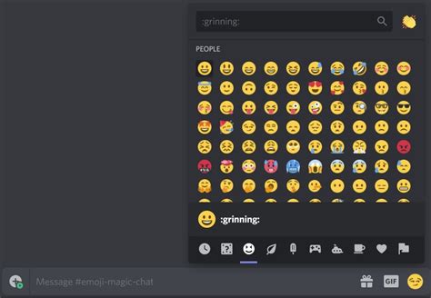 In discord desktop app or browser version, you can click the gray smiley face at the right of the discord channel message box. Tutorials Archives - Discord Login