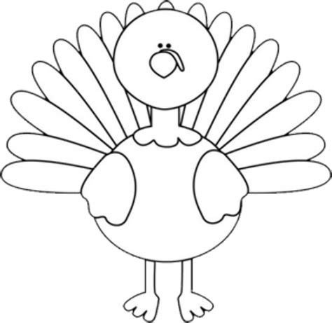 Download High Quality Turkey Clipart Black And White Transparent Png
