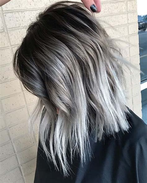 41 Stunning Grey Hair Color Ideas And Styles Page 3 Of 4 Stayglam Black To Blonde Hair