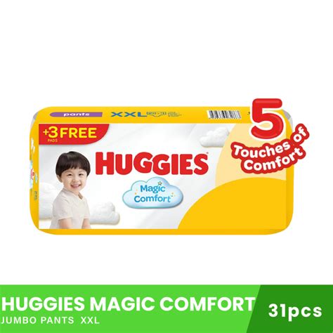 Huggies Magic Comfort Jumbo Pants Xxl 31 Pcs Baby Needs Groceries