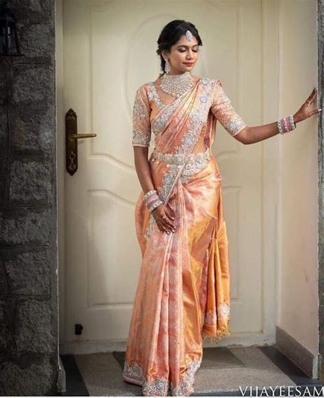 Netted Blouse Designs Wedding Saree Blouse Designs Half Saree Designs