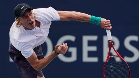 I'm suspecting that the success to his serves, especially his wide serve, has to do with. Shapovalov powers into 3rd round of Rogers Cup while Raonic ousted | CBC Sports