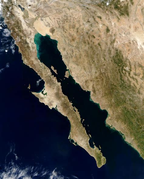 Nasa Visible Earth Gulf Of California