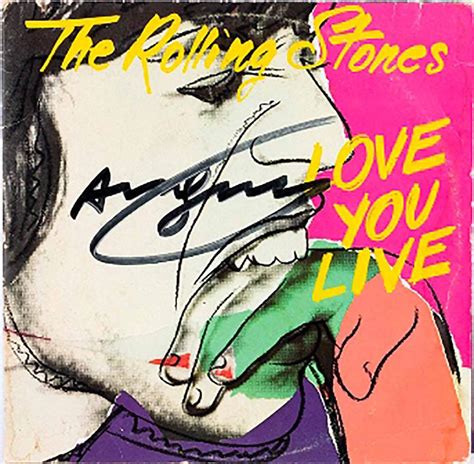 Sold Price Album Cover “love You Live” By The Rolling Stones 1977