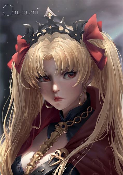 Ereshkigal From Fate By Chubymi Anime Fantasy Girl Anime Art Girl