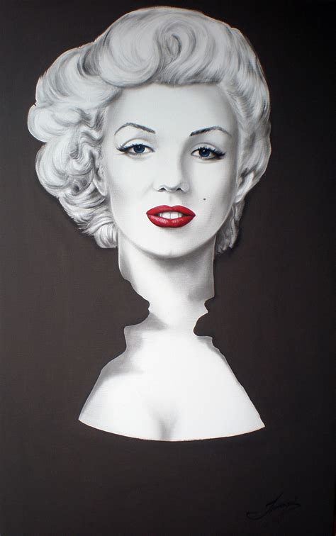 Marilyn Monroe Painting Artist Unknown This Image First Pinned To