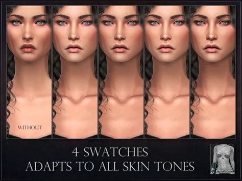 Female Skin 17 Overlay By Remussirion At Tsr Sims 4 Updates