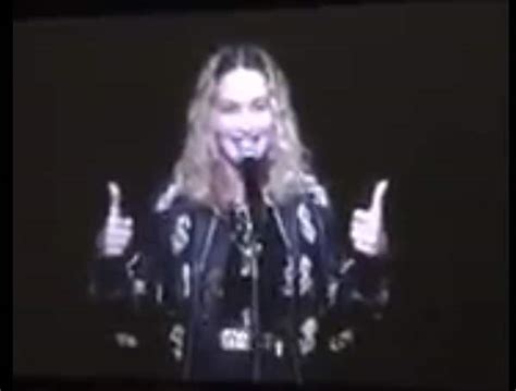 madonna promises to blow anyone who votes for hillary clinton watch towleroad gay news