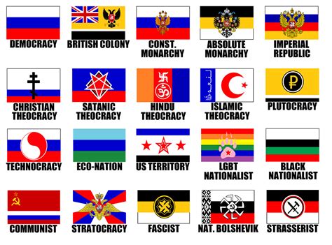 Super Deluxe Alternate Flags Of Russia By Wolfmoon25 On Deviantart