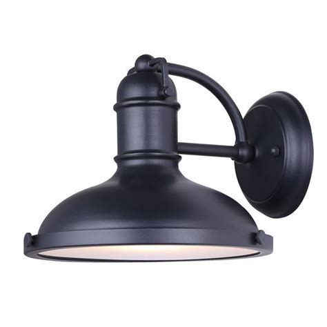 This Outdoor Ceiling Light Soothes With A Matte Finish And Gentle